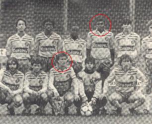 Marcel et Didier sous les couleurs du FCN
