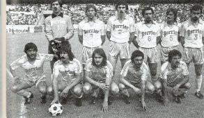Les vainqueurs de la coupe en 1979